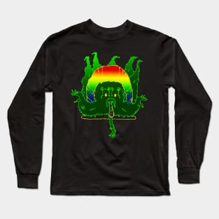 Meditation Weed Long Sleeve T-Shirt